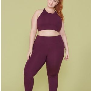 Girlfriend Collective Plum Leggings (S)